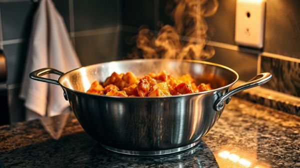 Poêle inox 18/10 : cuisine durable sans compromis santé