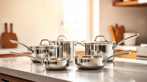 Top 5 sauteuses en inox pour des cuissons réussies